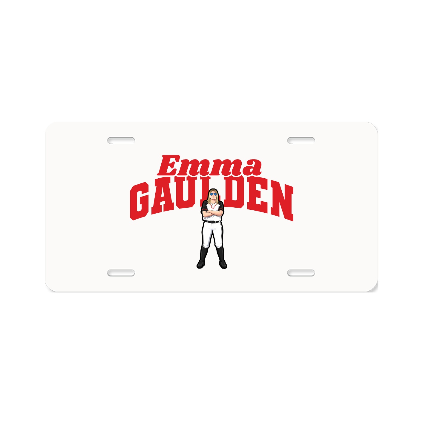 License Plate — Signature Arch in Classic
