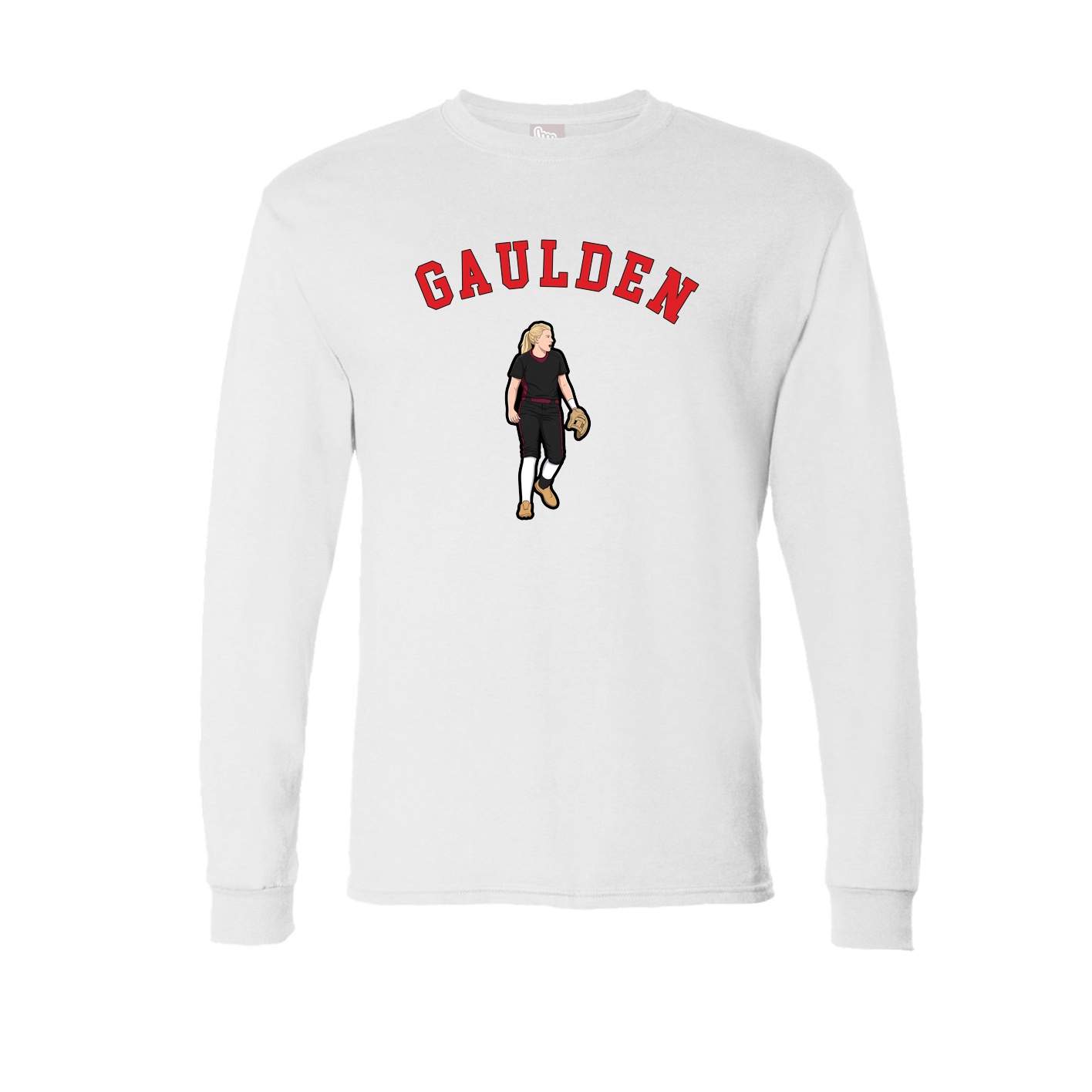 Long Sleeve Tee — Shirsey Arch in White