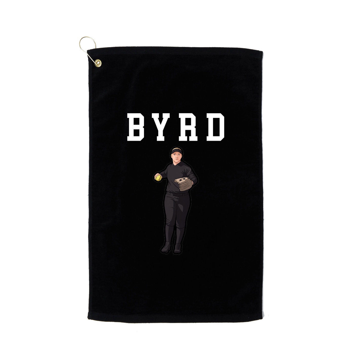 Golf Towel — Shirsey in Black