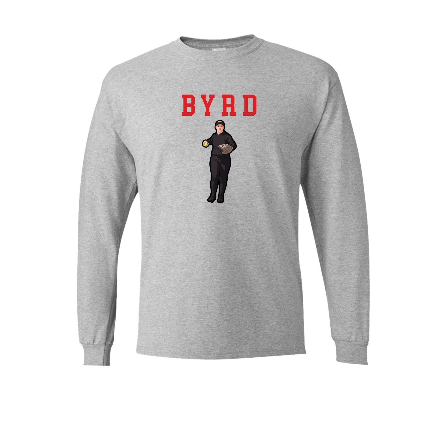 Long Sleeve Tee — Shirsey in Grey