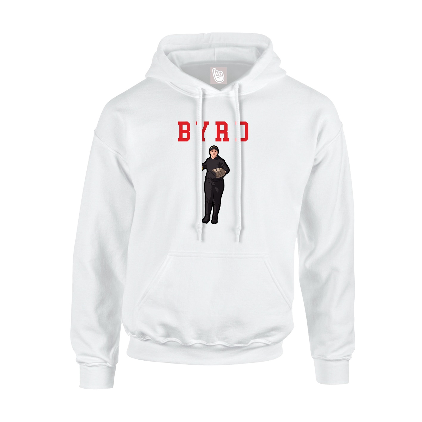 Youth Hoodie — Shirsey in White