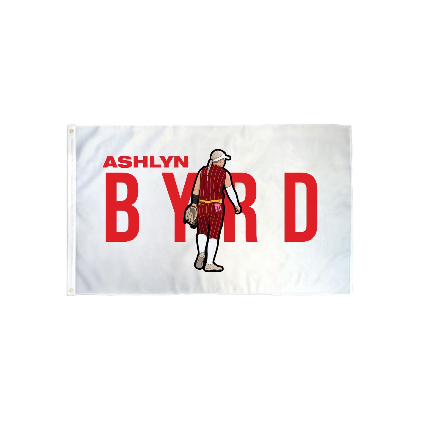 3x5 Flag — Player Name in Classic