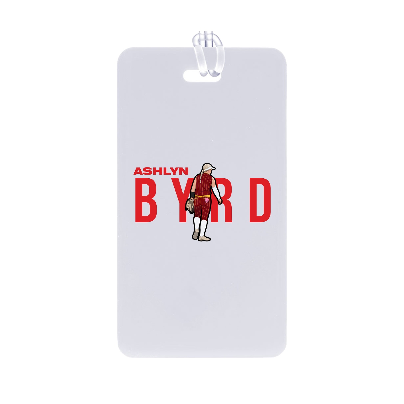 Bag Tag — Player Name in Classic