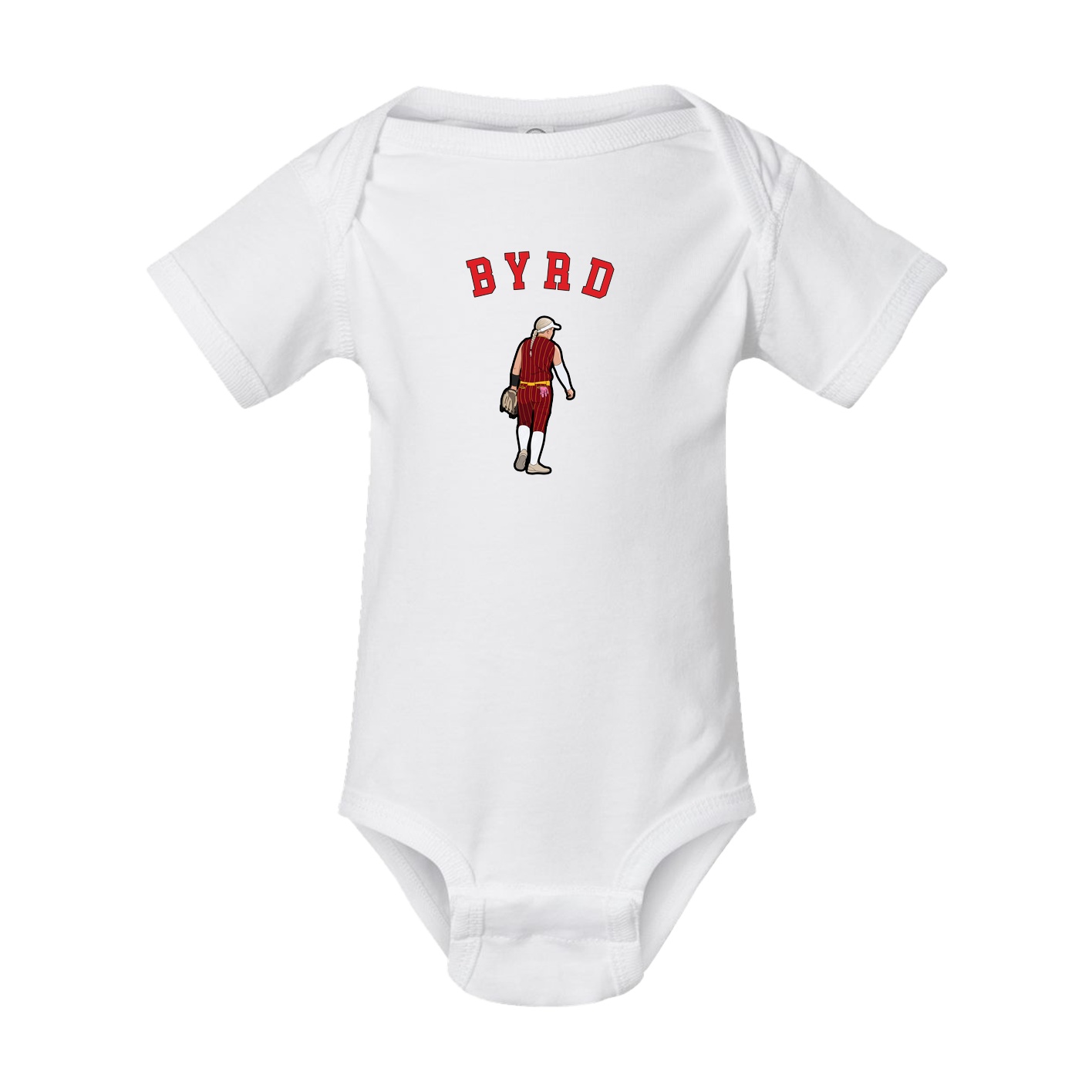 Baby Onesie — Shirsey Arch in White