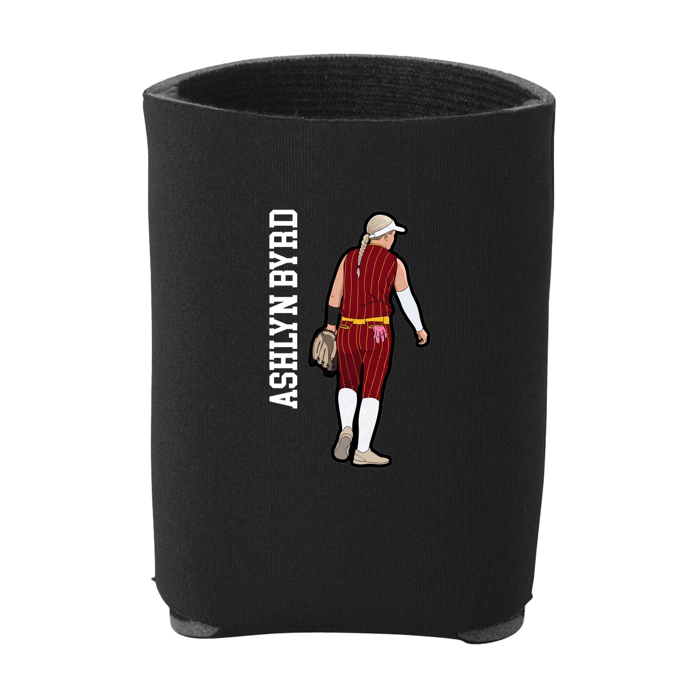 Can Holder — Name Vertical in Black