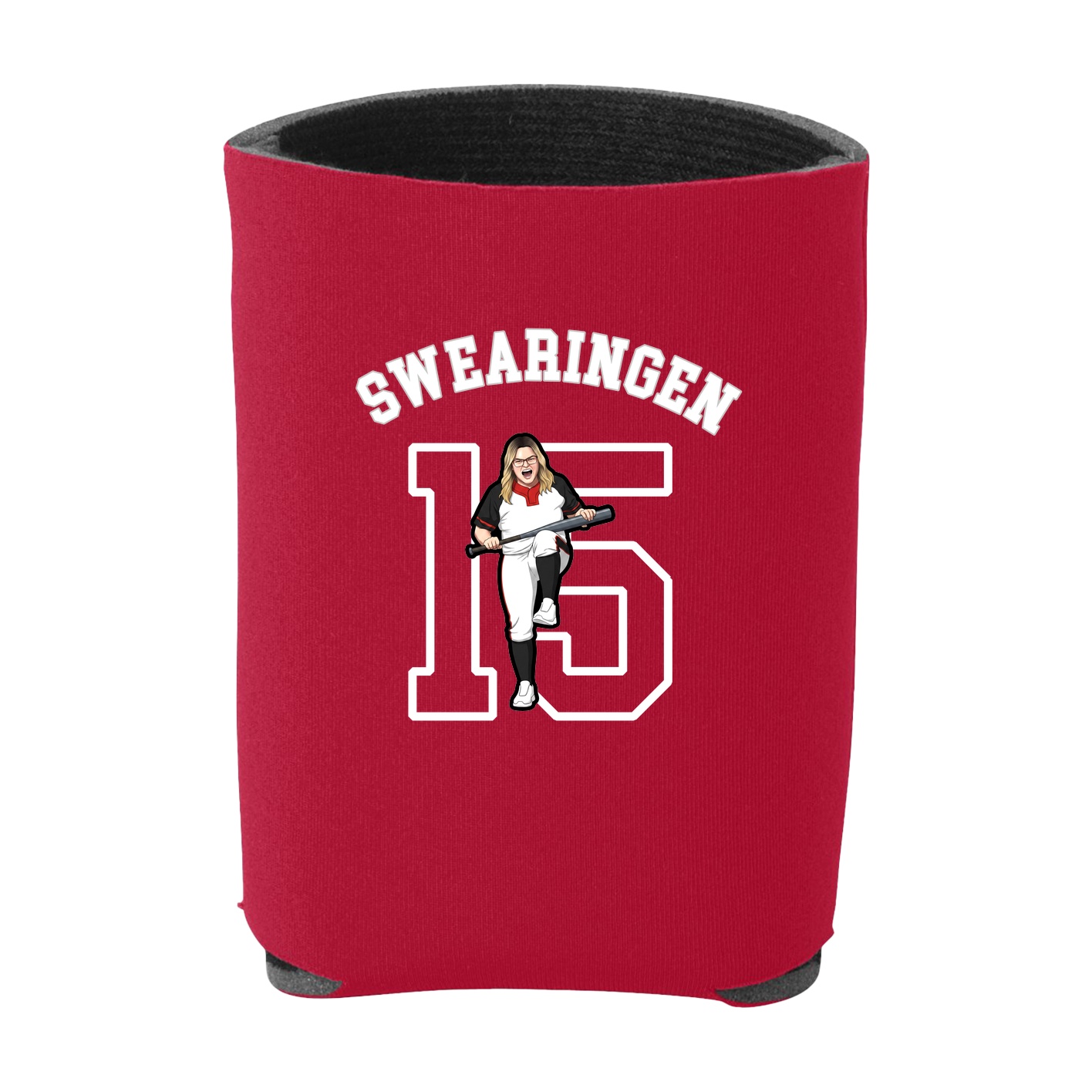 Can Holder — Shirsey Arch in Red