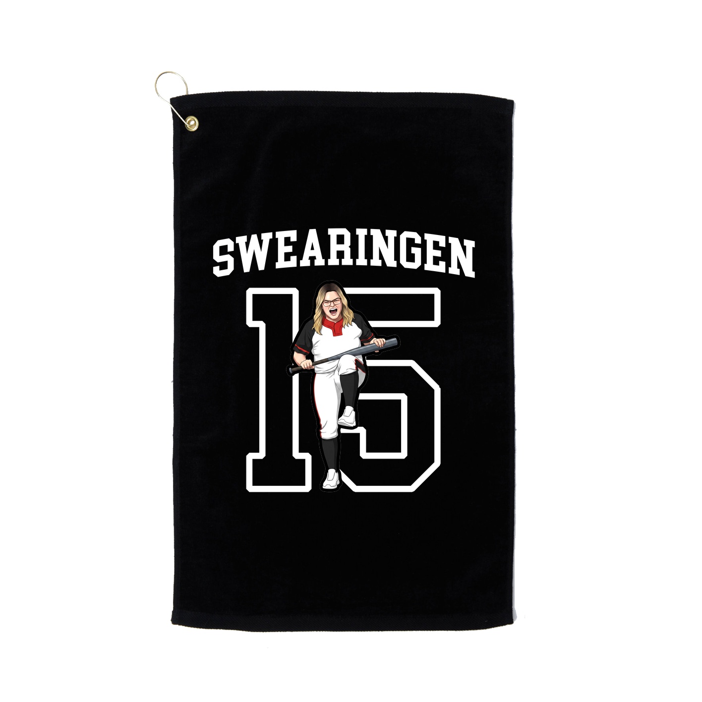 Golf Towel — Shirsey in Black