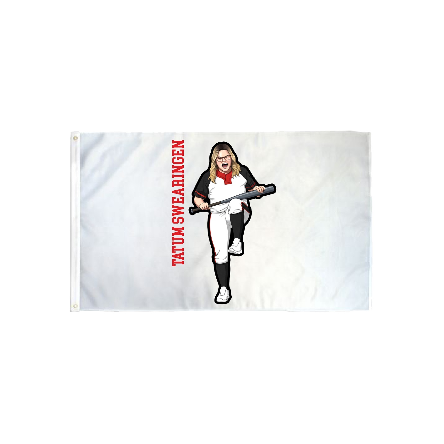 3x5 Flag — Name Vertical in Classic