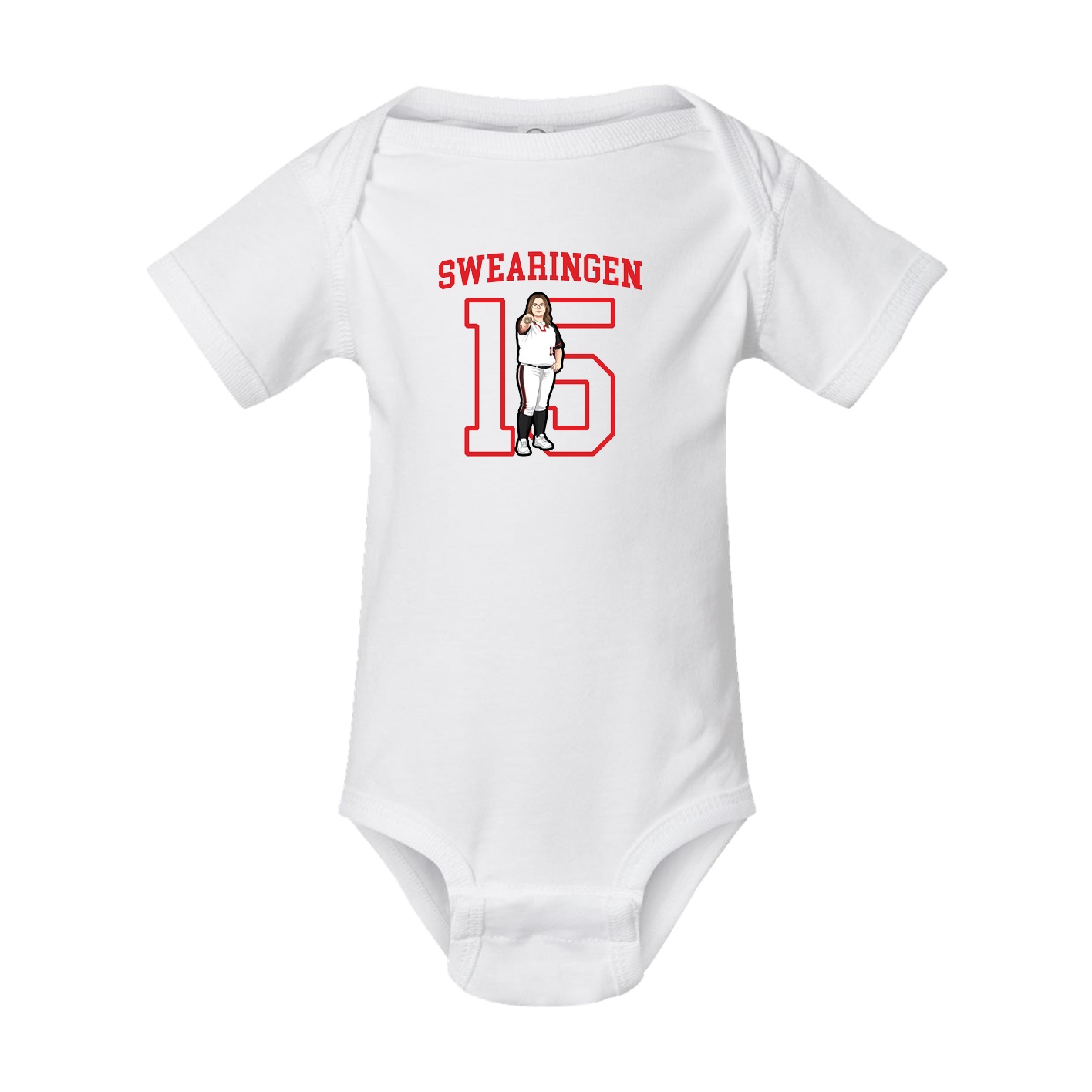 Baby Onesie — Shirsey in White