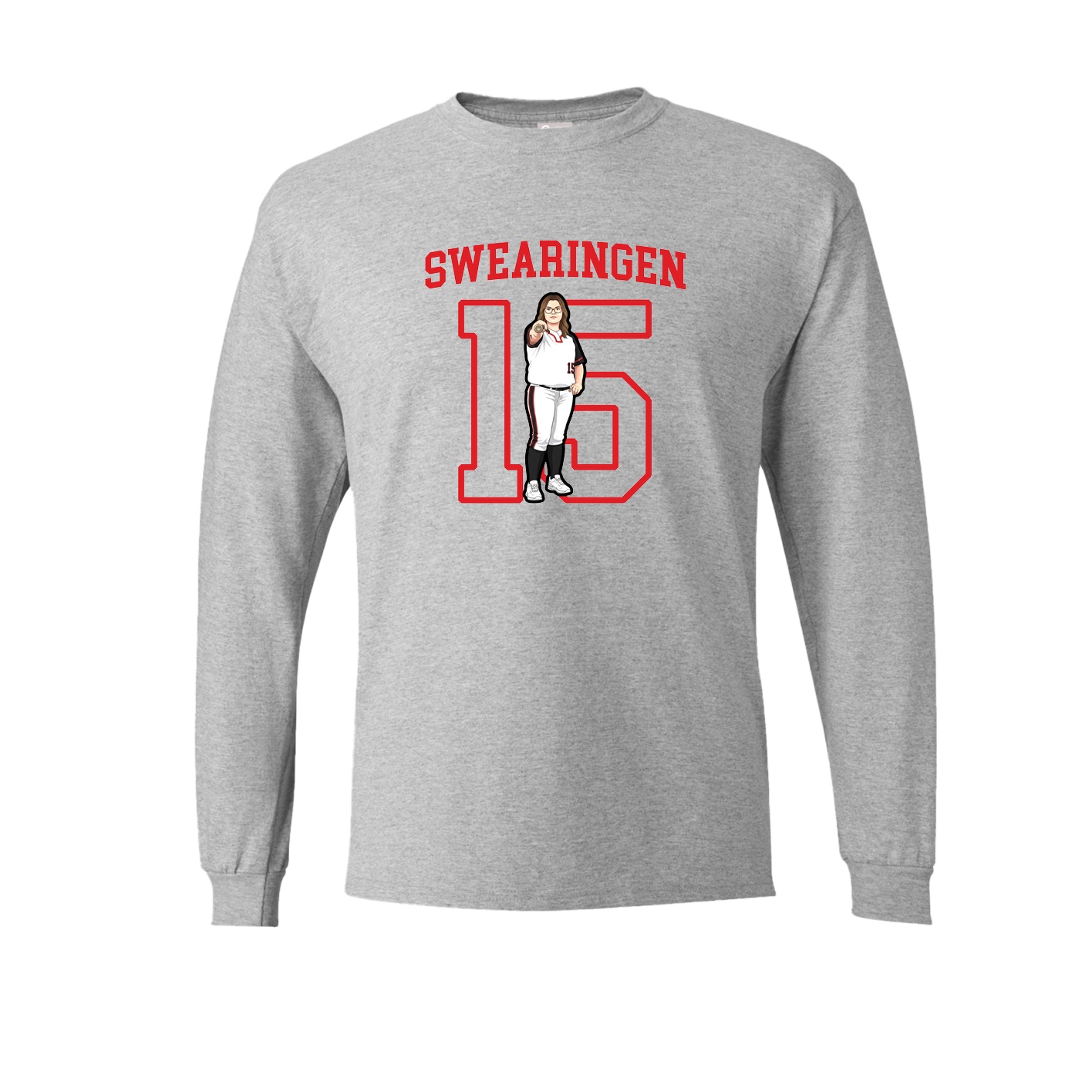 Long Sleeve Tee — Shirsey in Grey