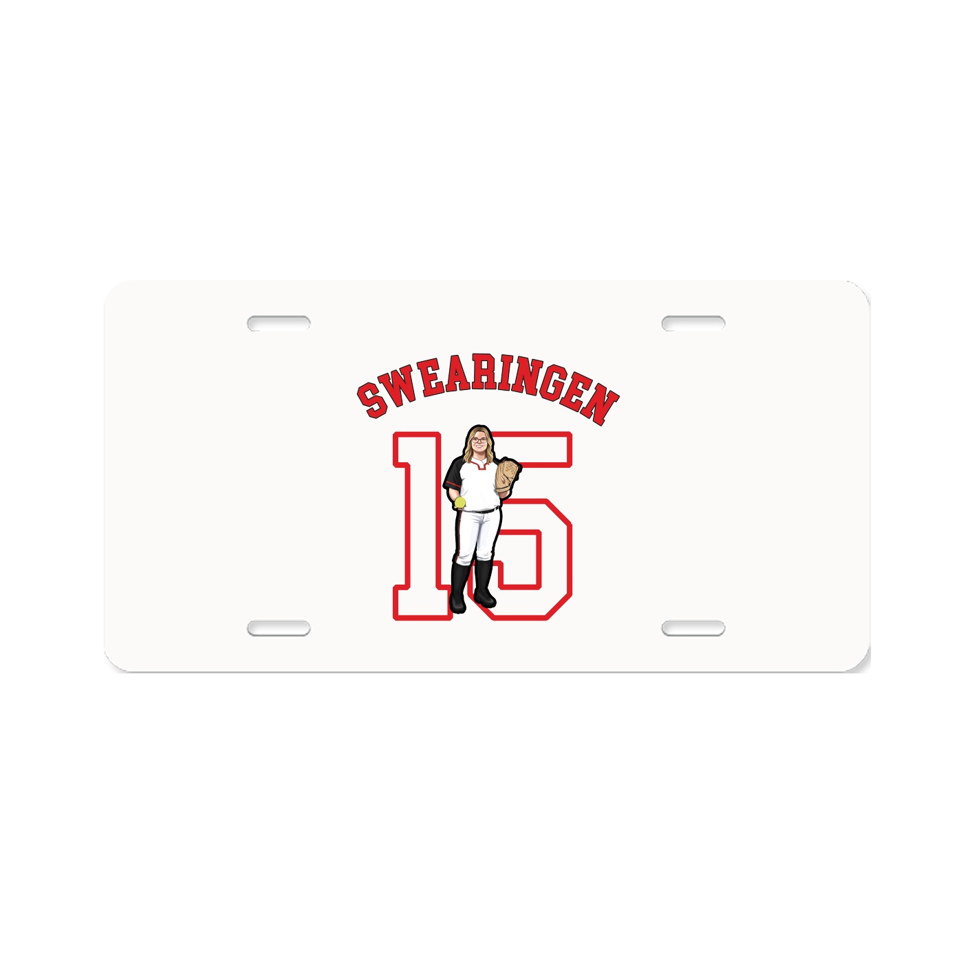 License Plate — Shirsey Arch in Classic