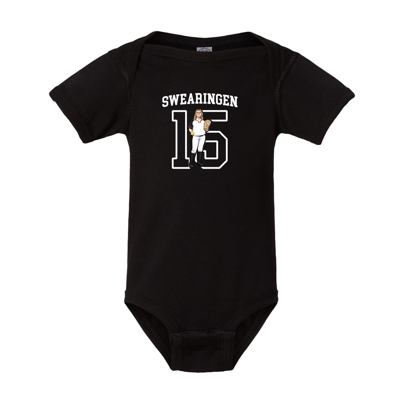 Baby Onesie — Shirsey in Black