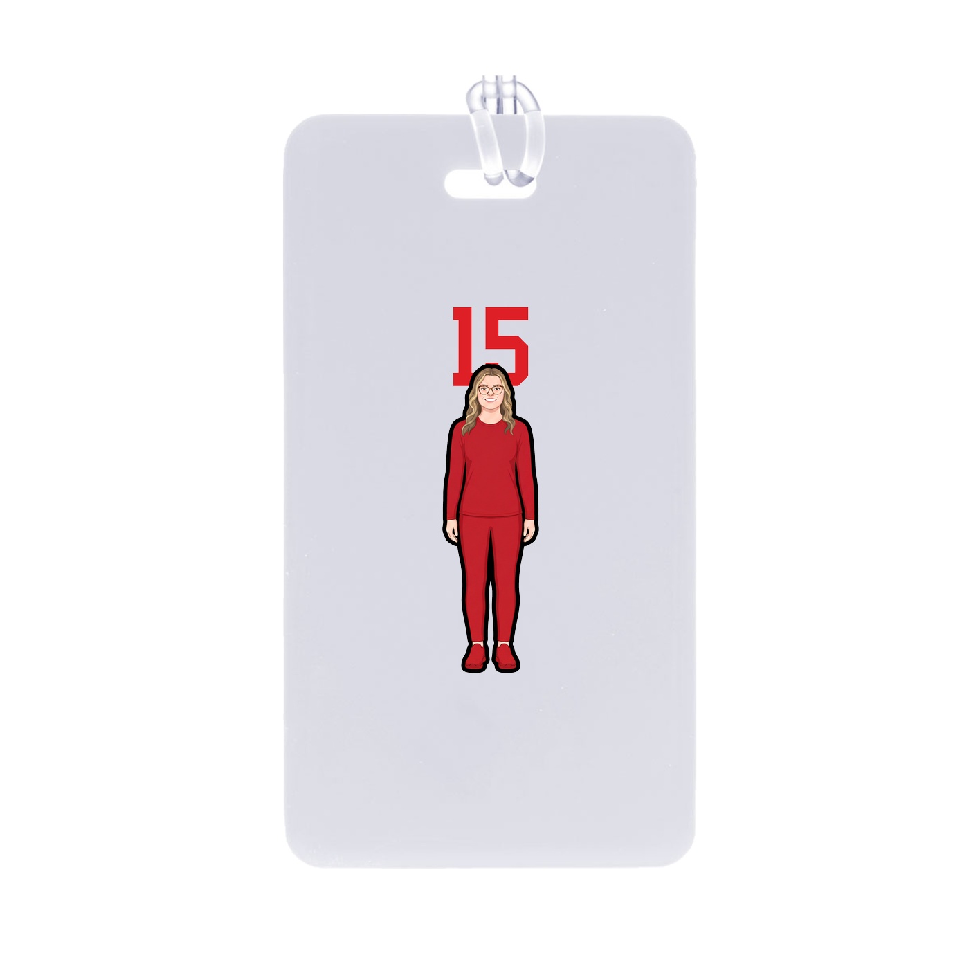 Bag Tag — Number Top in Classic
