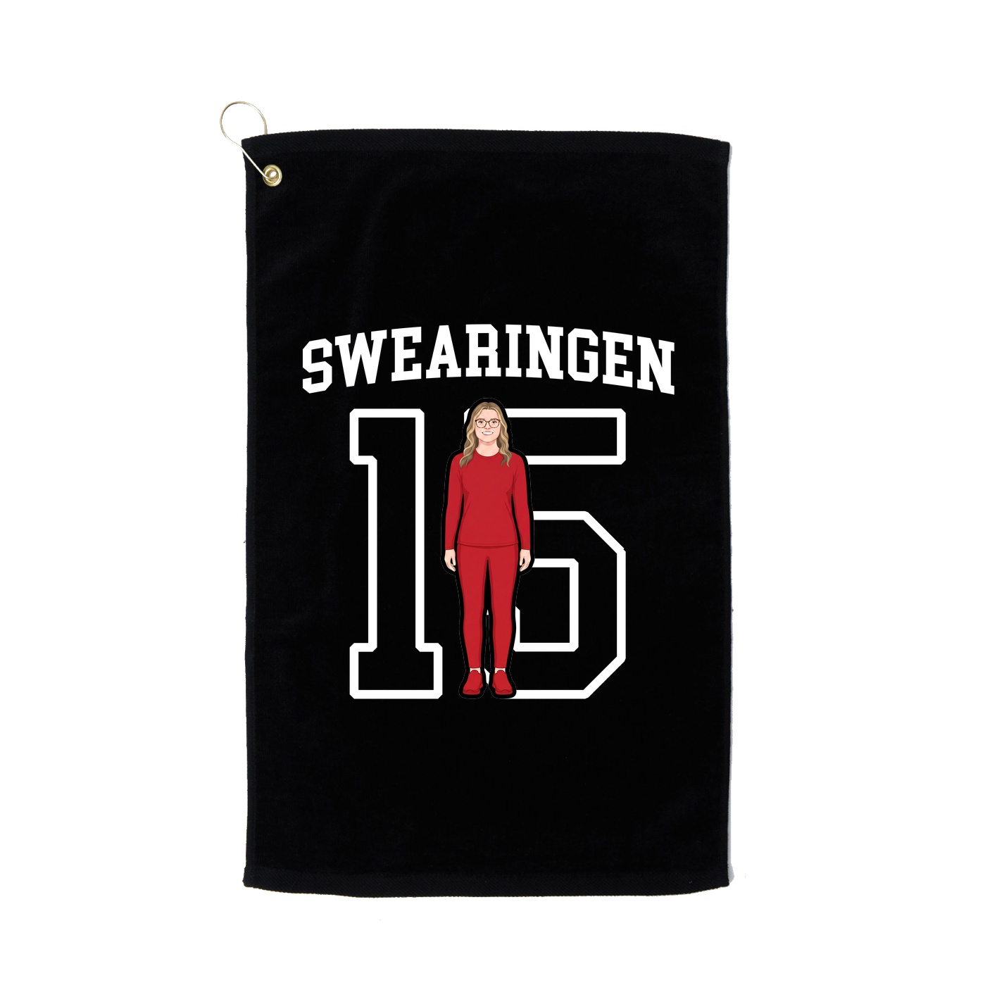 Golf Towel — Shirsey in Black