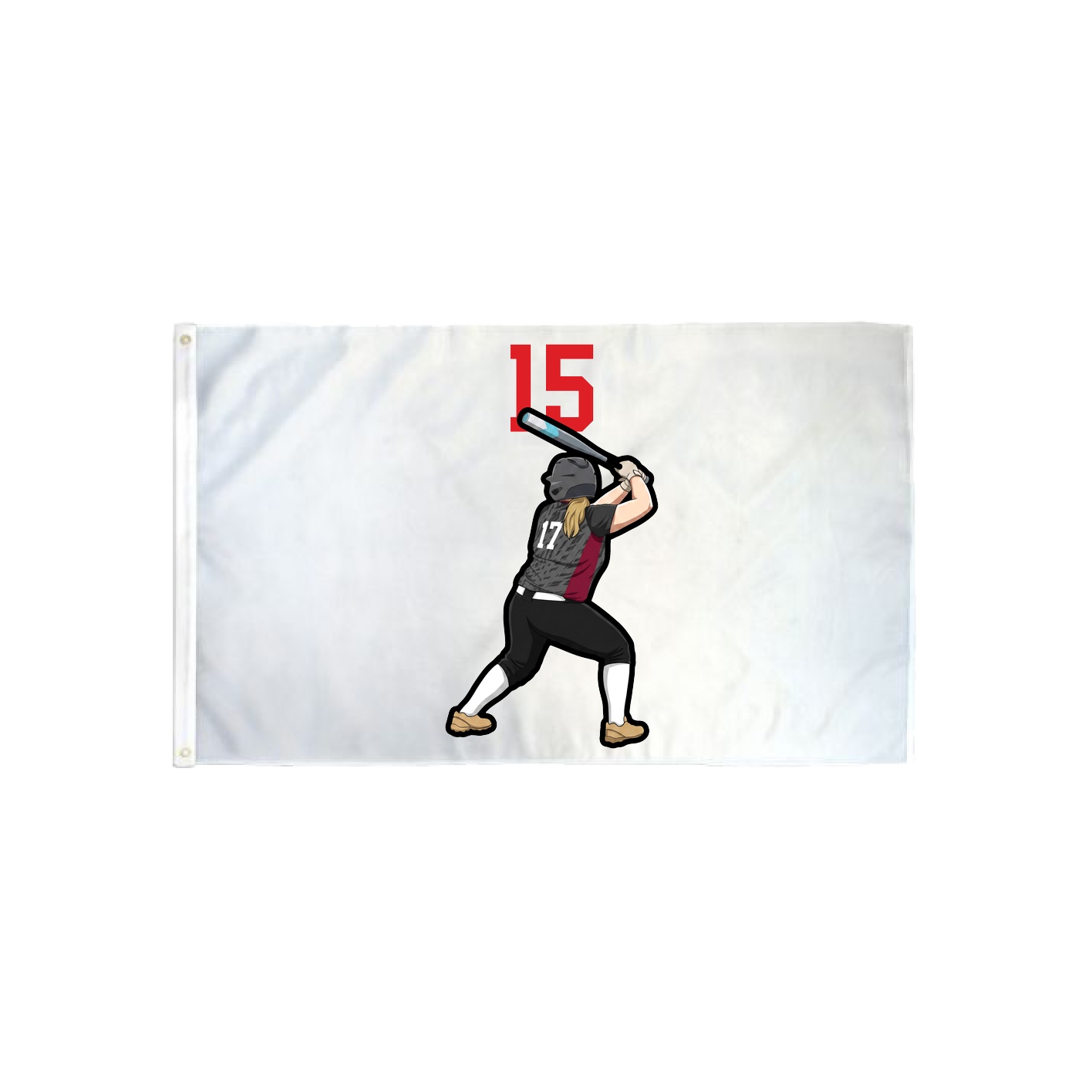 3x5 Flag — Number Top in Classic