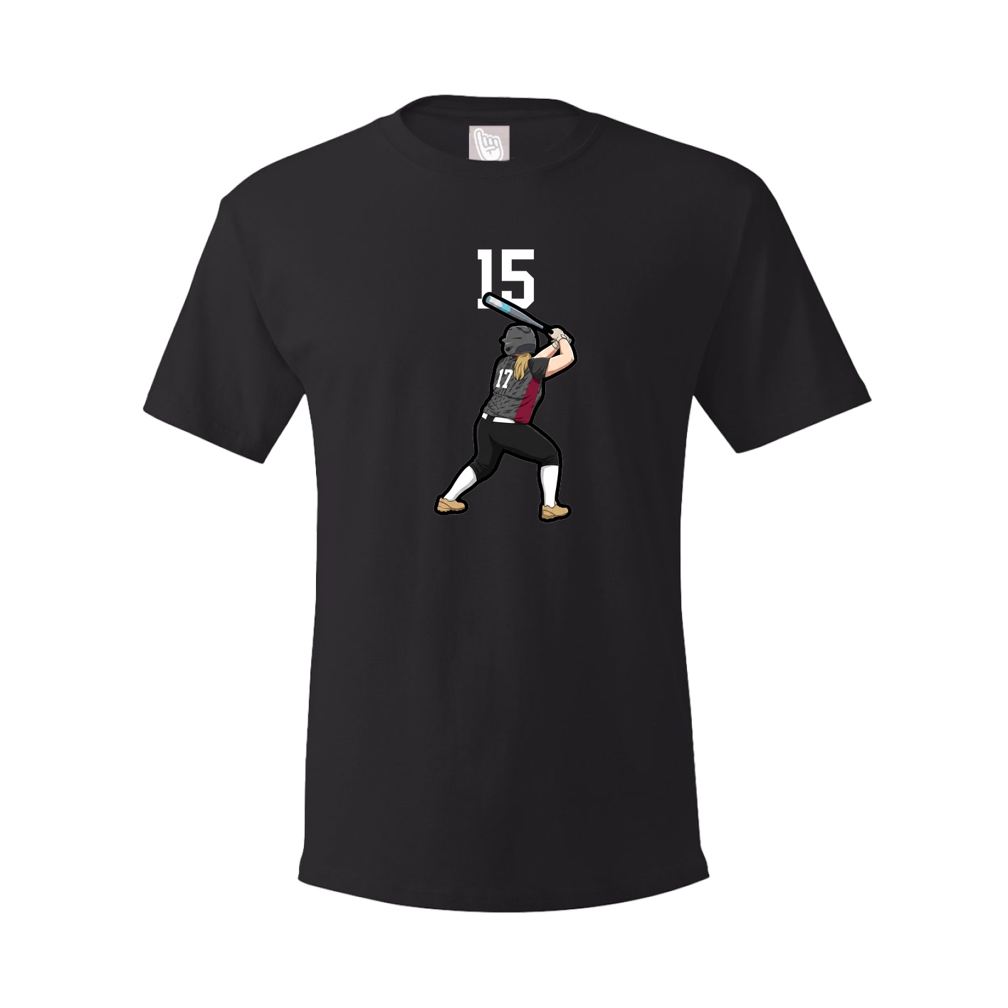 Tee — Number Top in Black