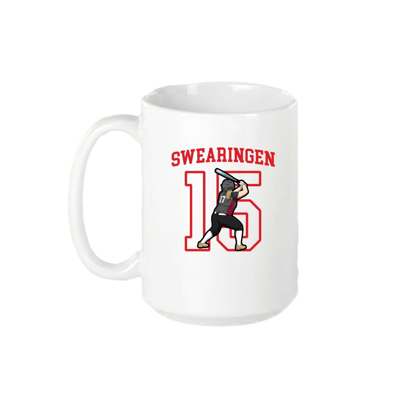 15oz Coffee Mug — Shirsey in White