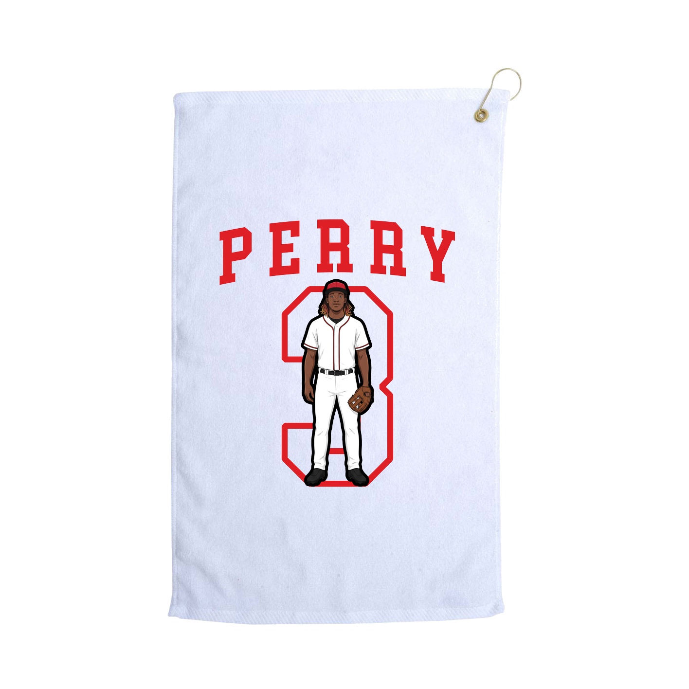 Golf Towel — Shirsey in White