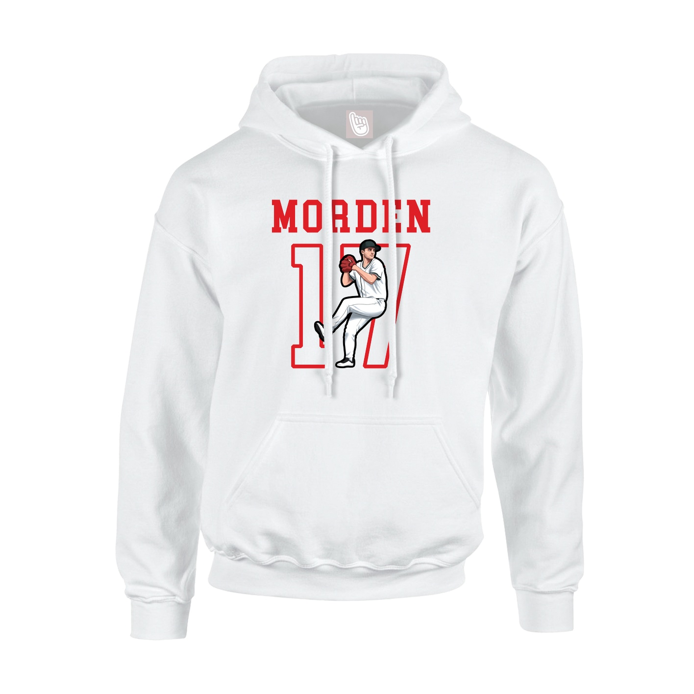 Youth Hoodie — Shirsey in White