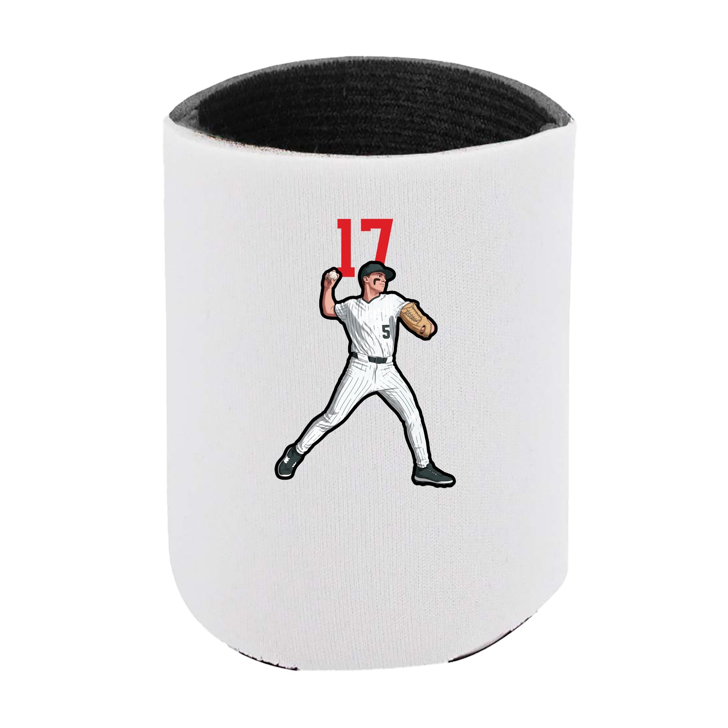 Can Holder — Number Top in White