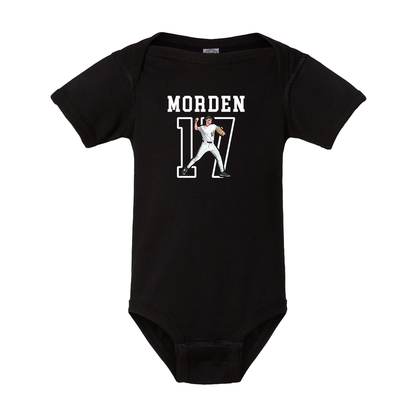 Baby Onesie — Shirsey in Black