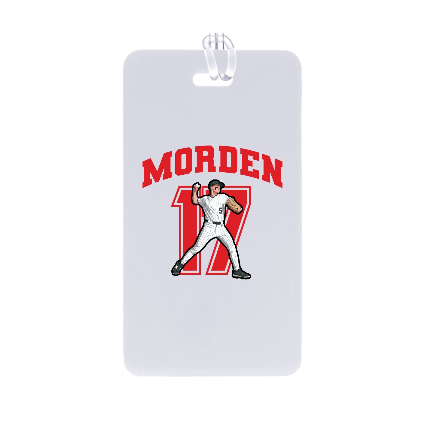 Bag Tag — Number in Classic