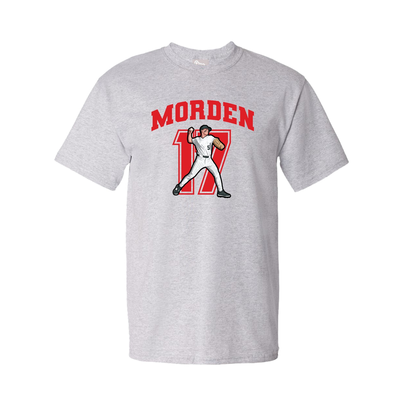 Tee — Number in Grey