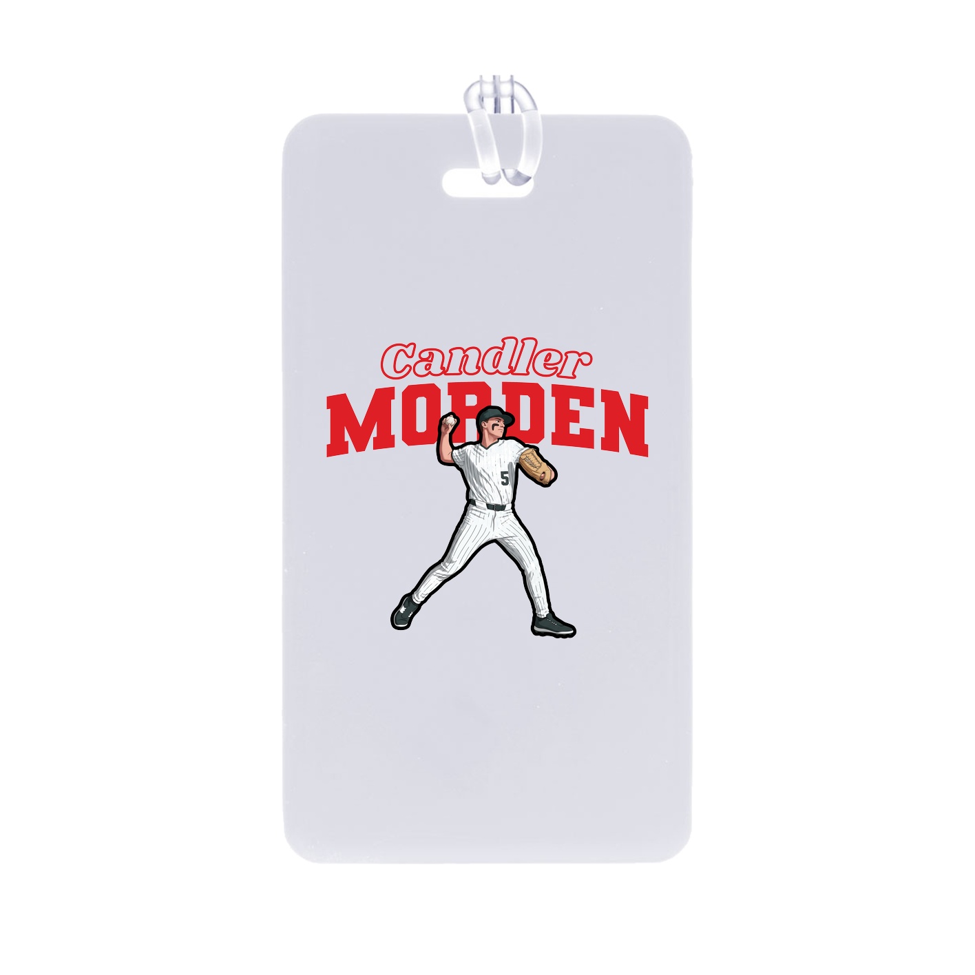 Bag Tag — Name Arch in Classic