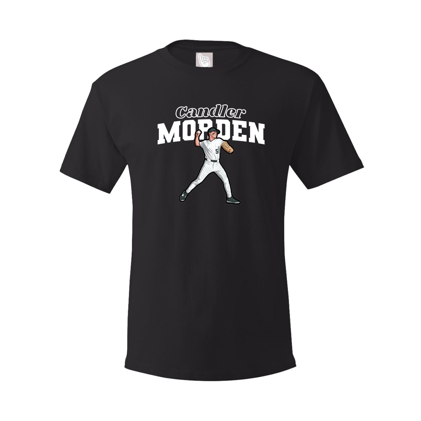 Youth Tee — Name Arch in Black