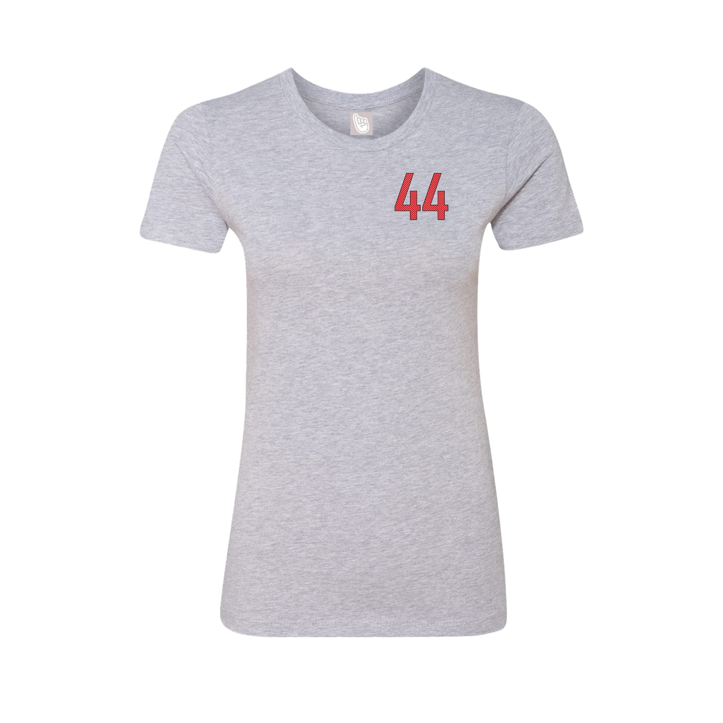Womens Tee — Front Shirsy in Grey