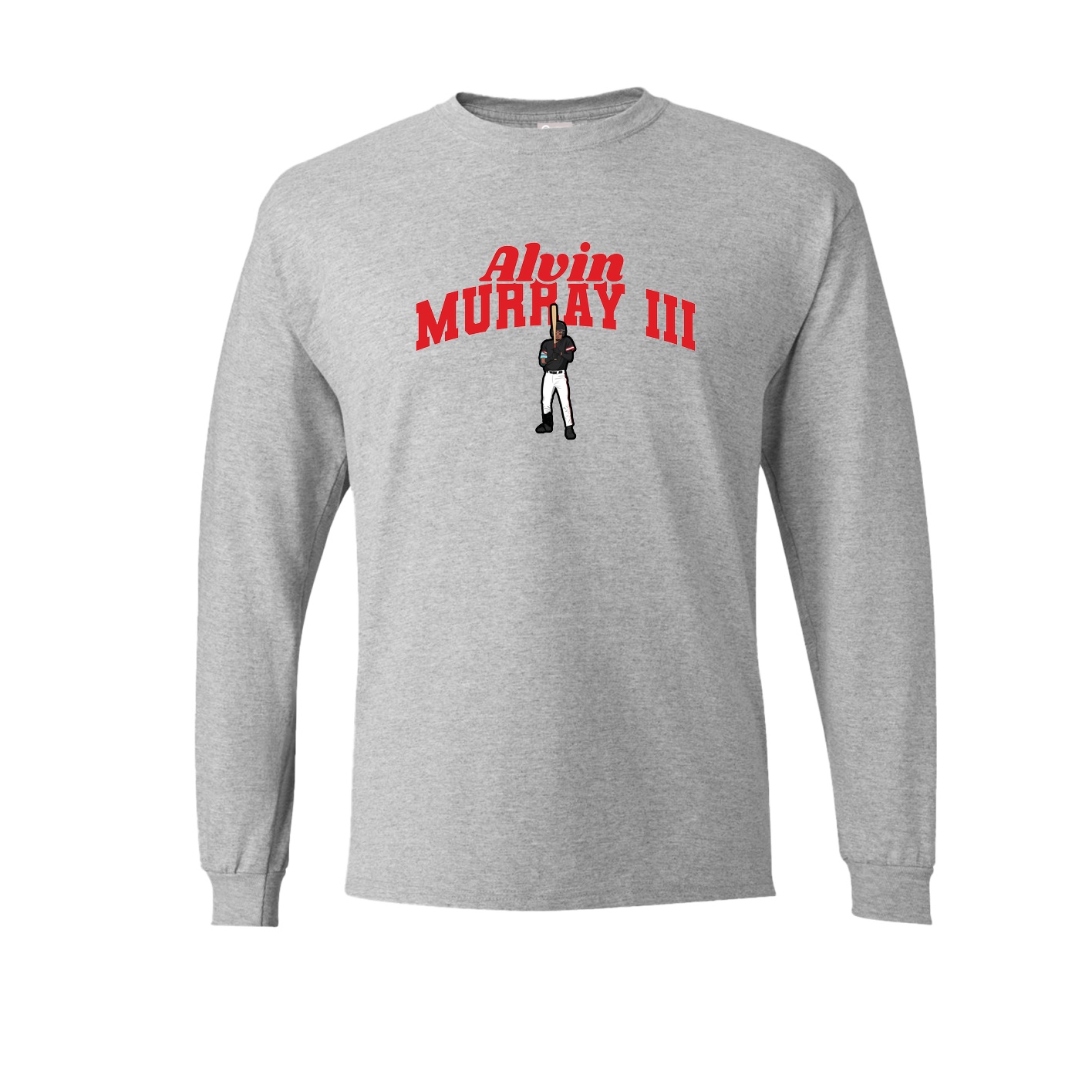 Long Sleeve Tee — Signature Arch in Grey