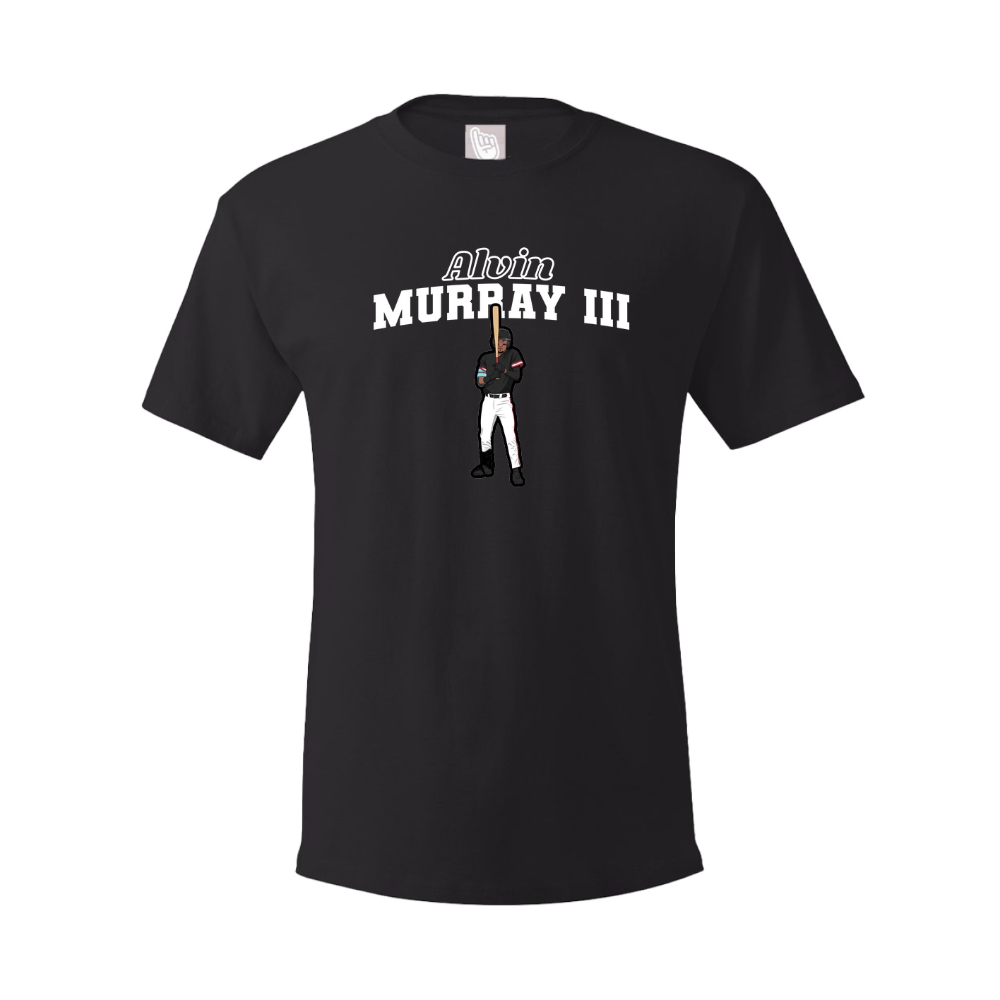 Youth Tee — Name Arch in Black