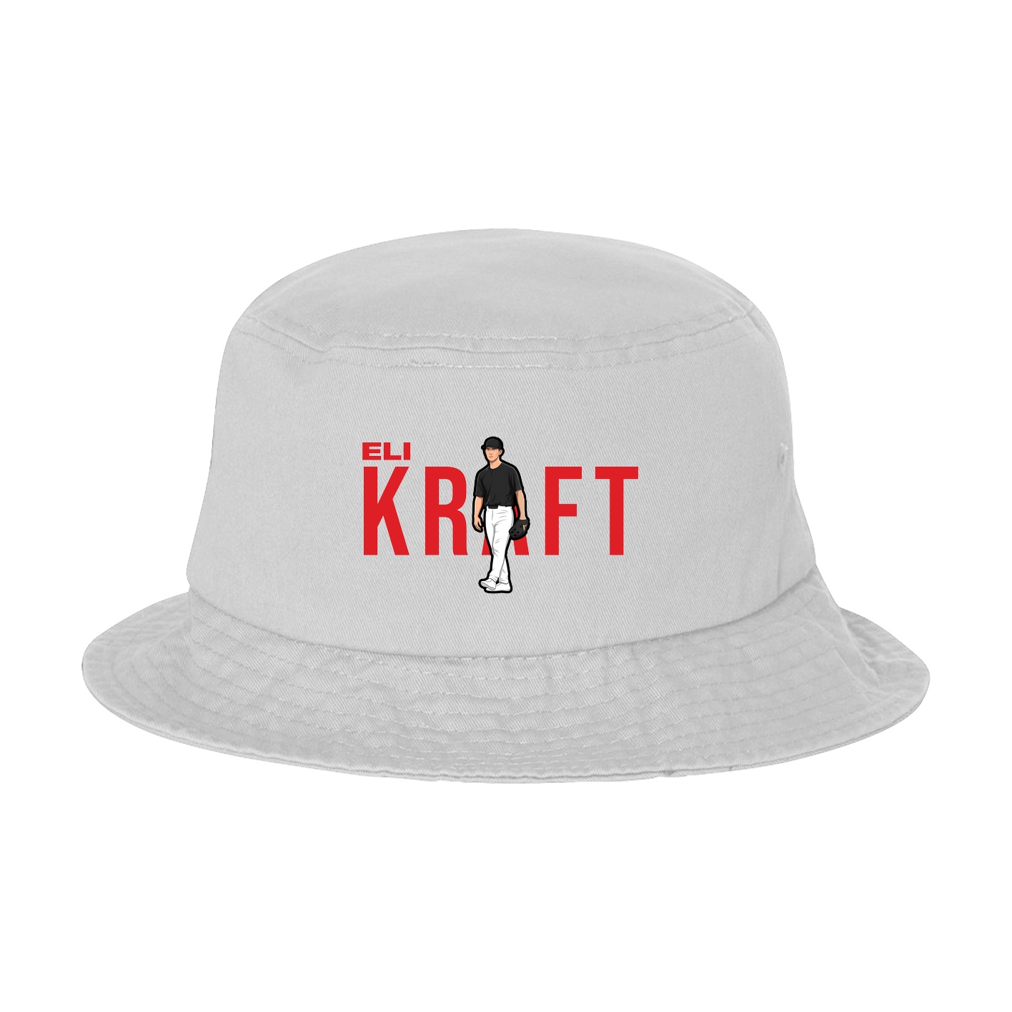 Bucket Cap — Player Name in White