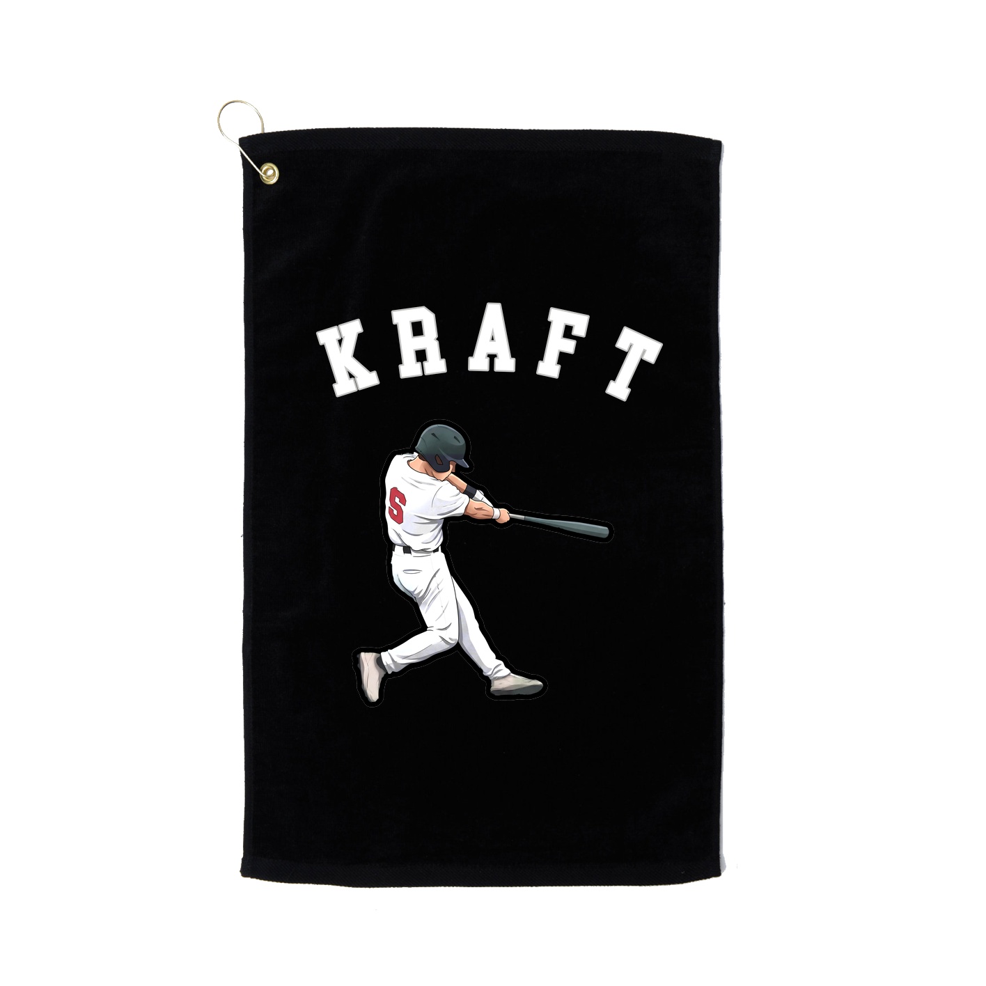 Golf Towel — Shirsey Arch in Black