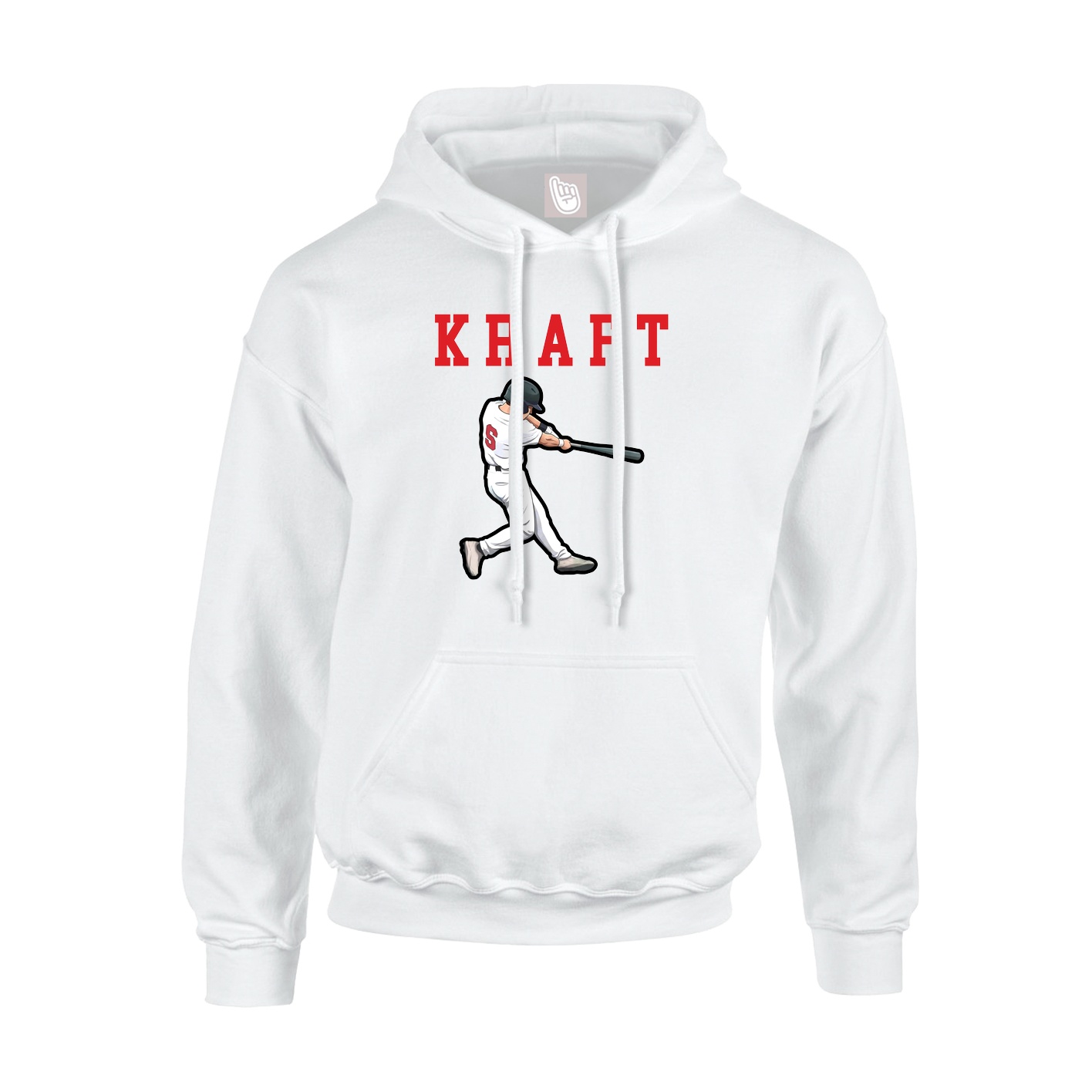 Hoodie — Shirsey in White