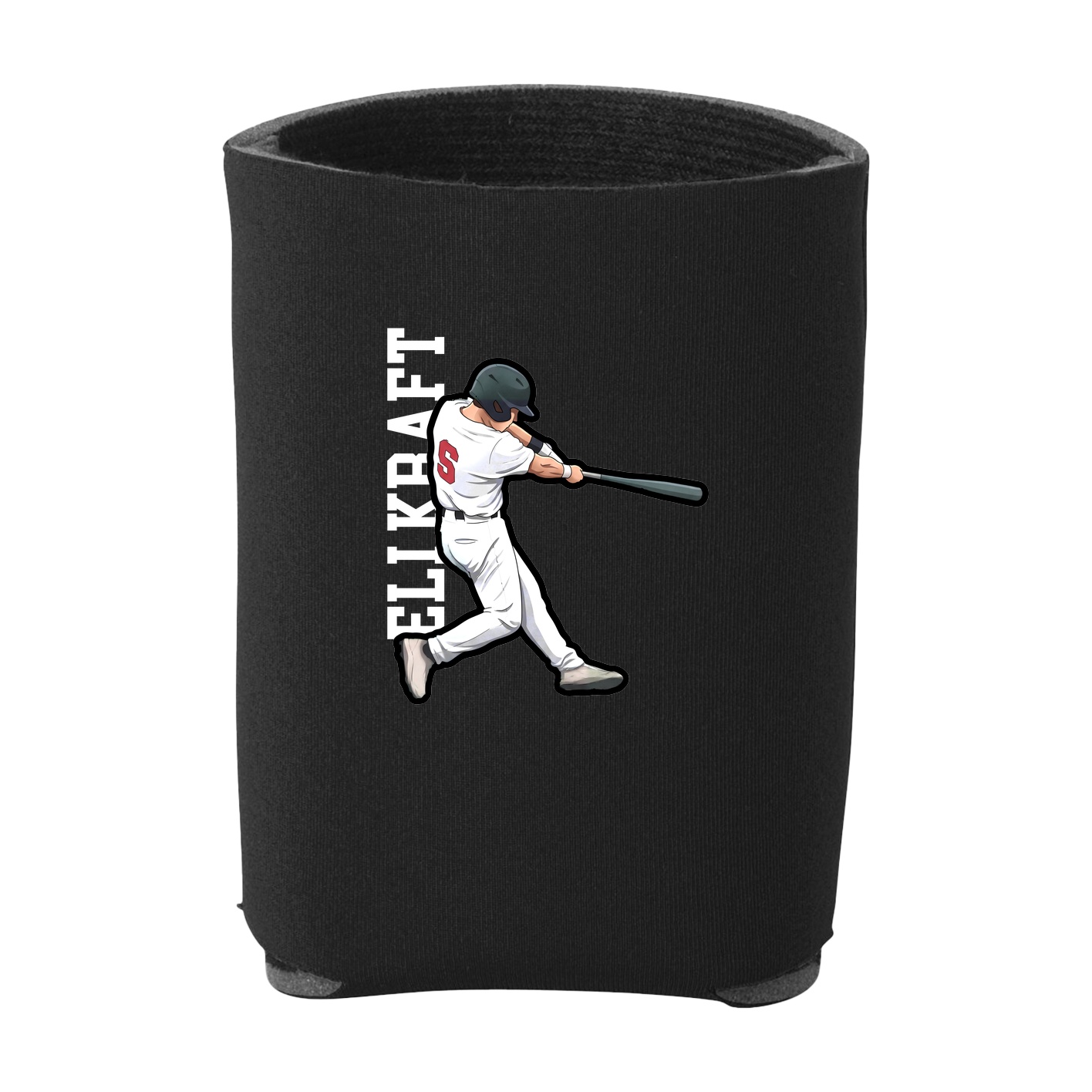 Can Holder — Name Vertical in Black
