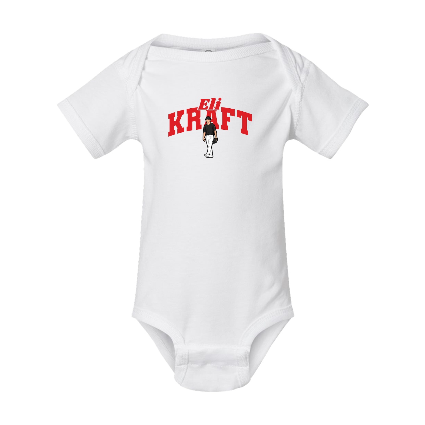 Baby Onesie — Signature Arch in White