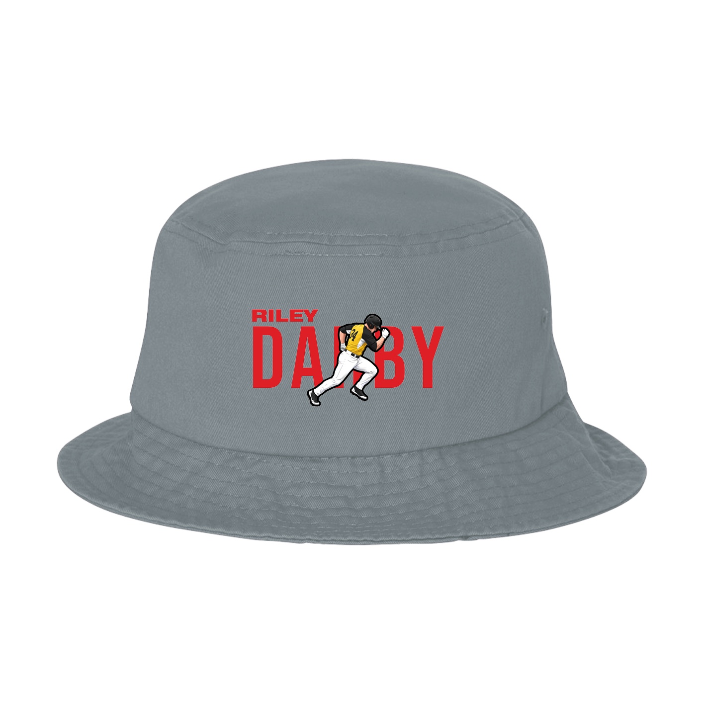 Bucket Cap — Player Name in Grey
