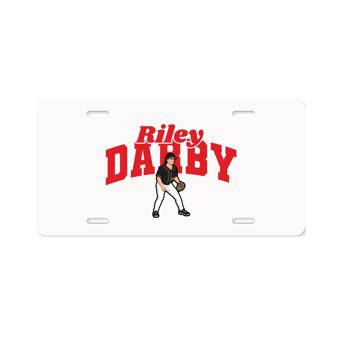 License Plate — Signature Arch in Classic