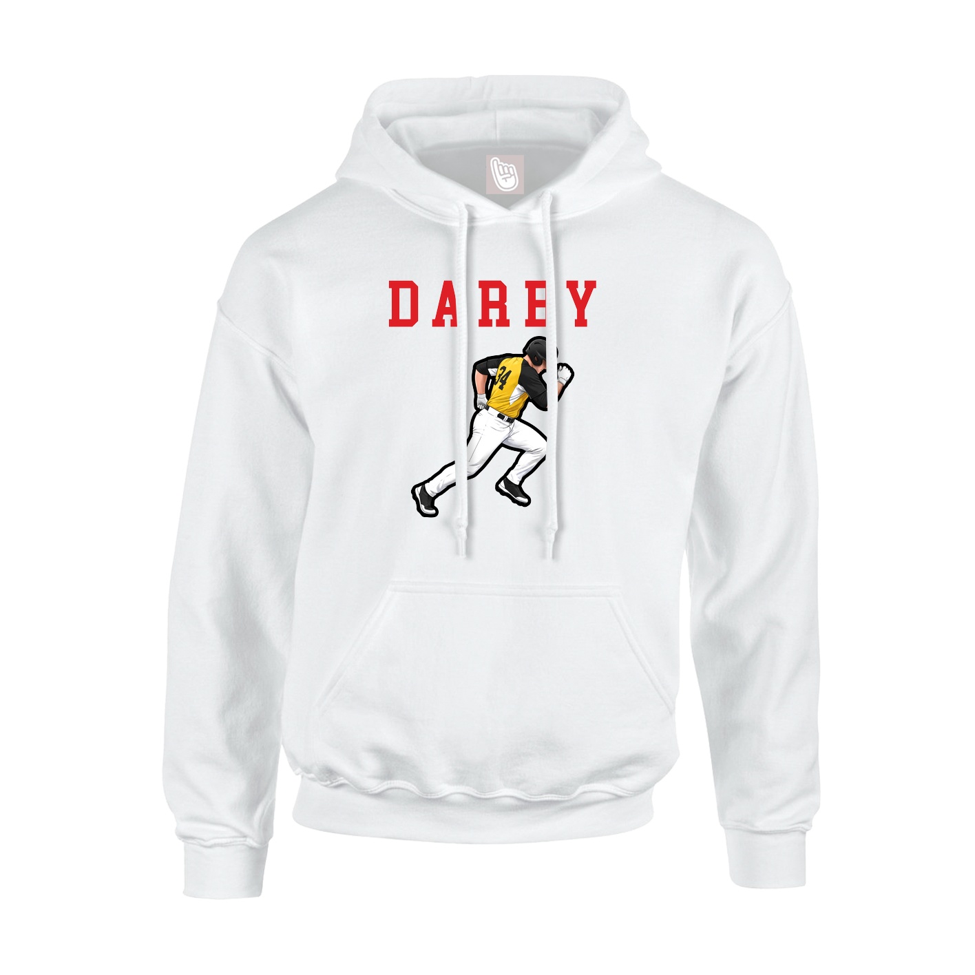 Youth Hoodie — Shirsey in White