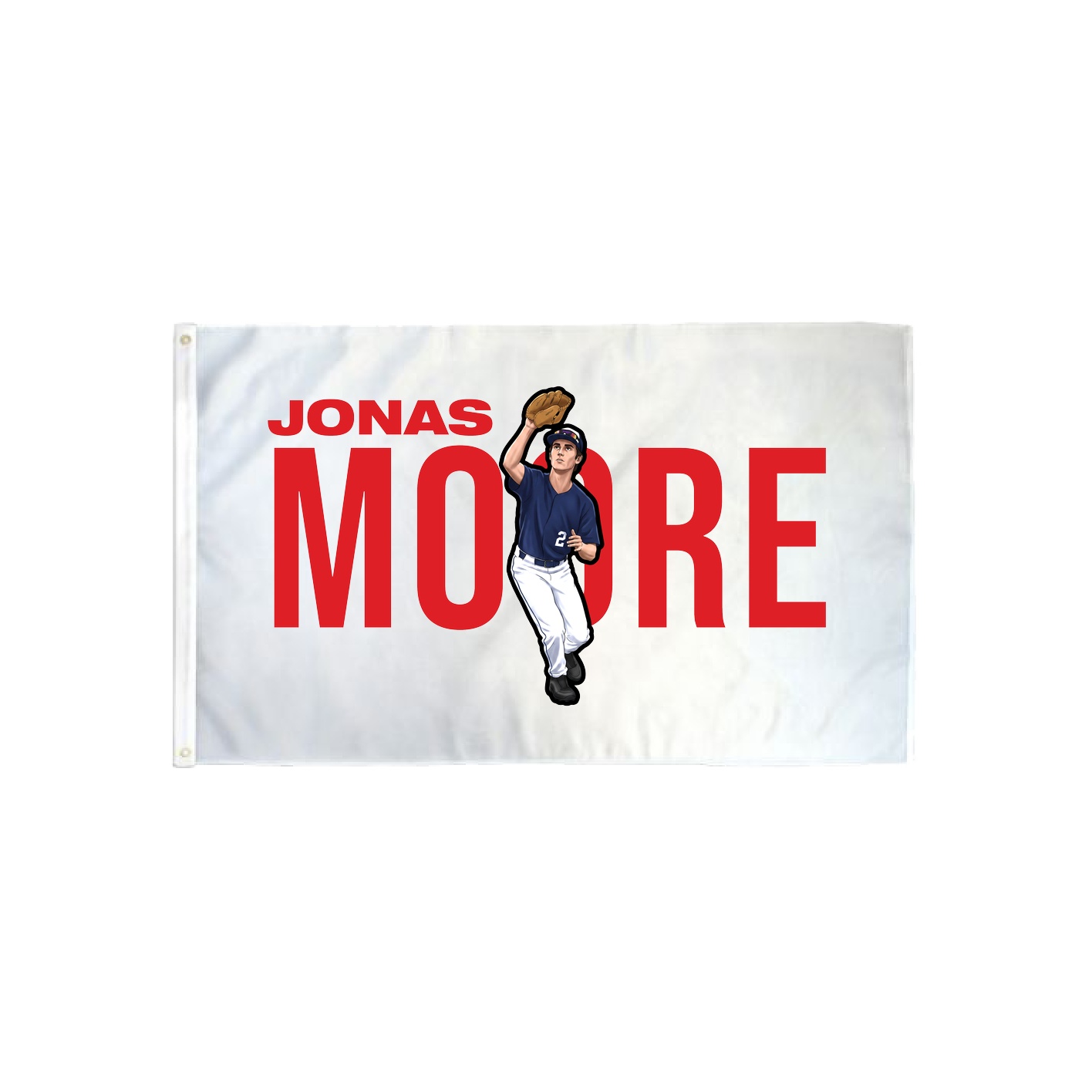 3x5 Flag — Player Name in Classic
