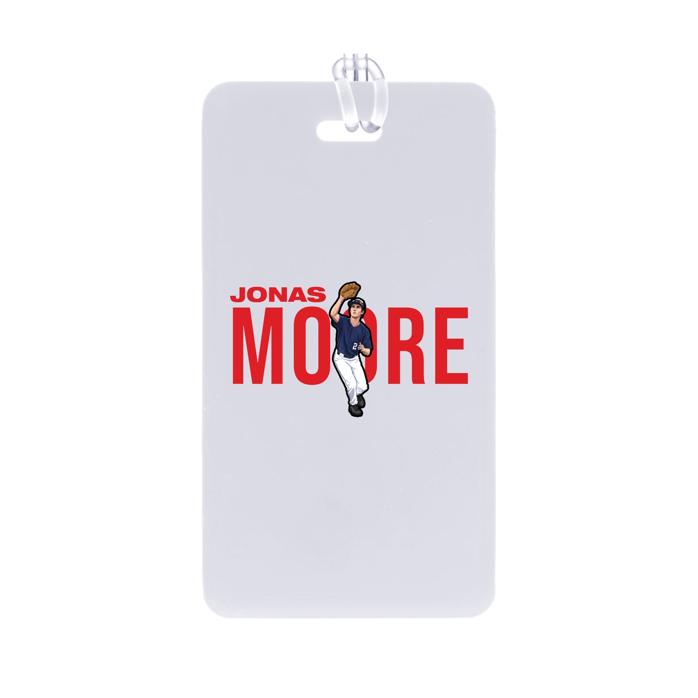 Bag Tag — Player Name in Classic