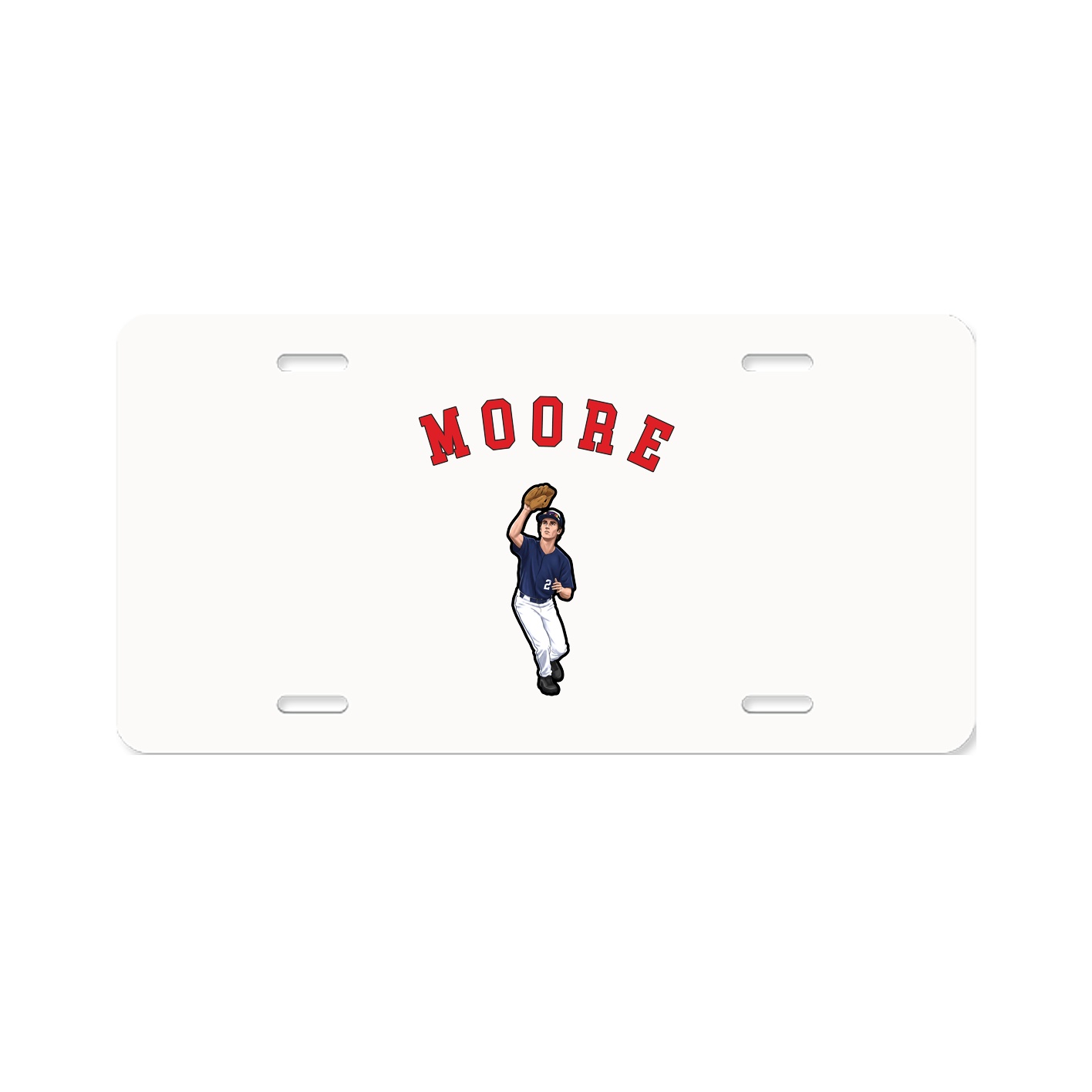 License Plate — Shirsey Arch in Classic