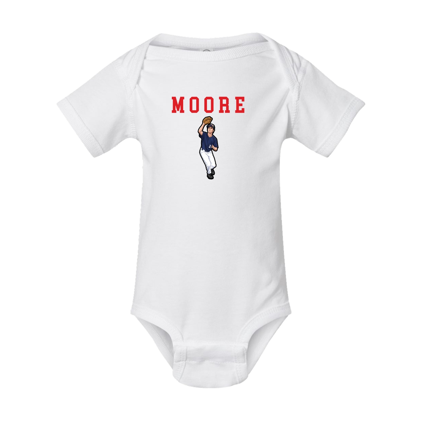 Baby Onesie — Shirsey in White