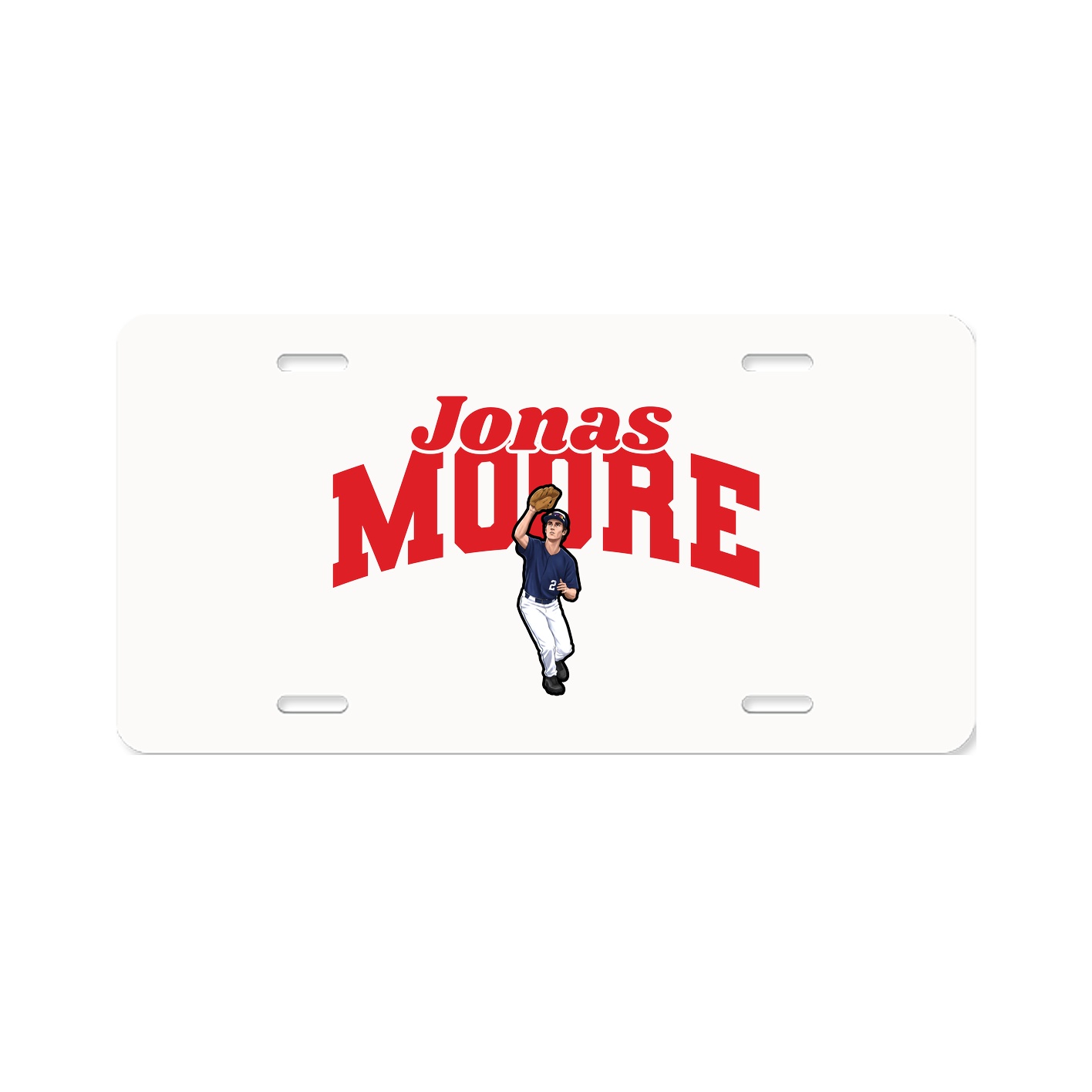 License Plate — Signature Arch in Classic