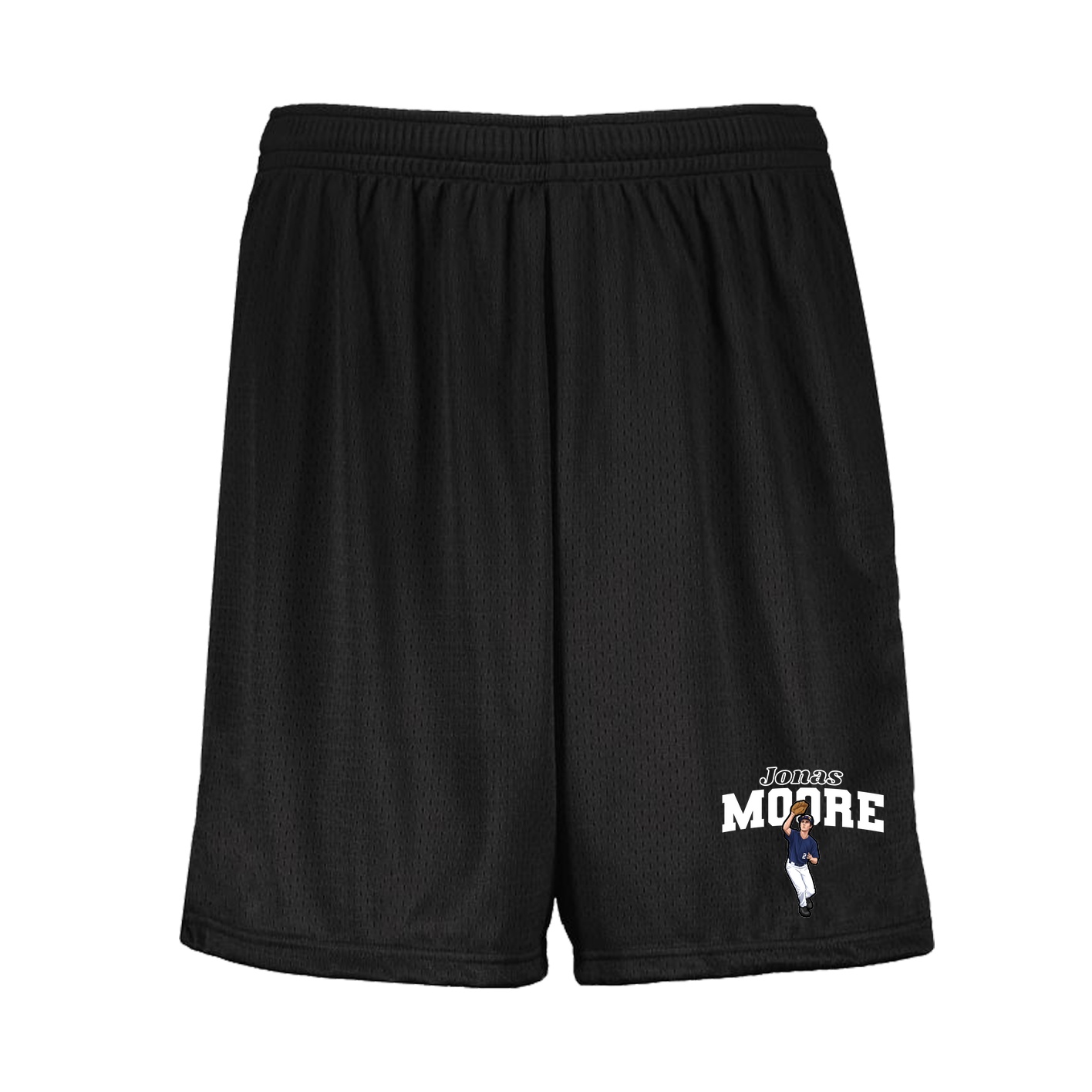 Shorts — Name Arch in Black