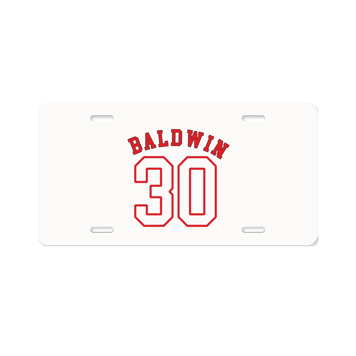 License Plate — Shirsey Arch in Classic