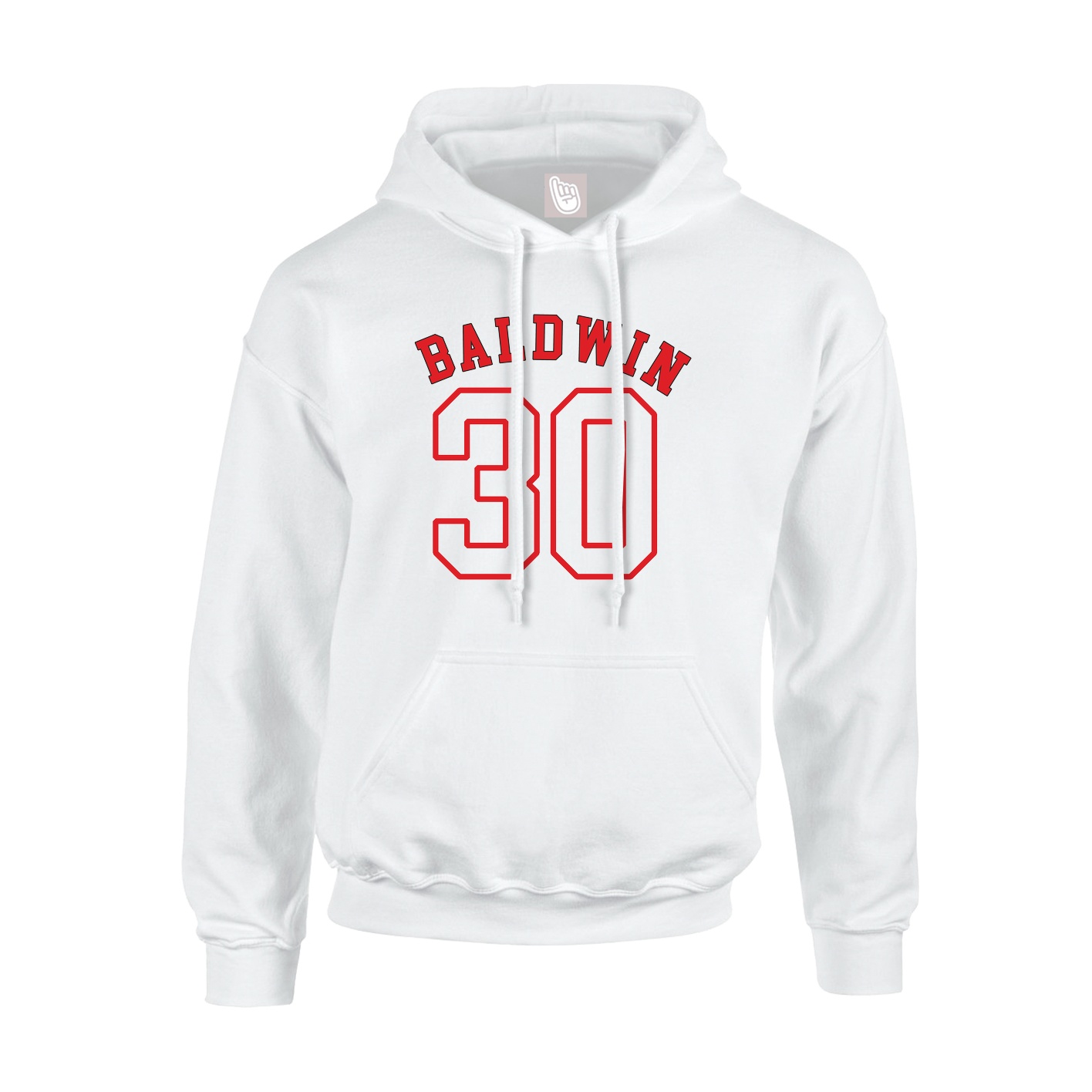 Hoodie — Shirsey Arch in White