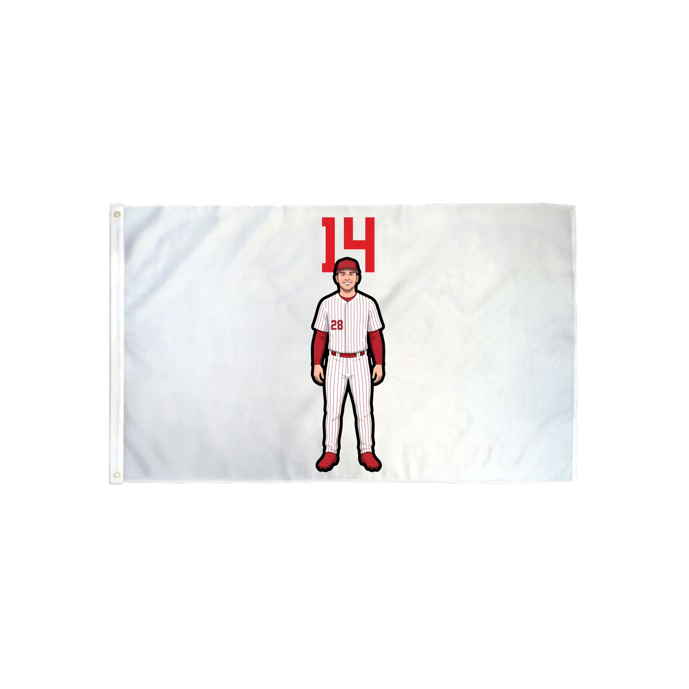 3x5 Flag — Number Top in Classic