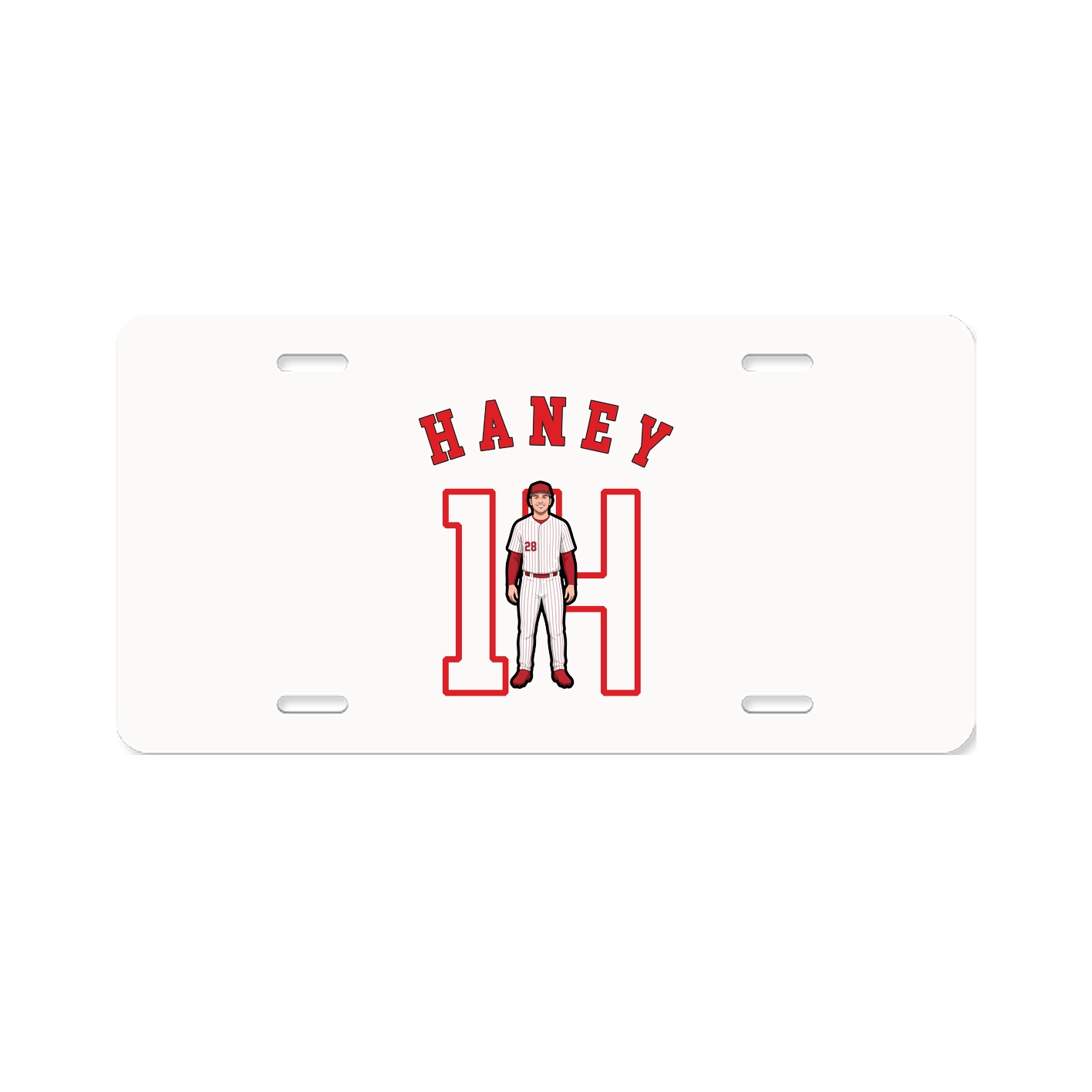 License Plate — Shirsey Arch in Classic